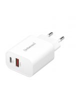 Intenso W30AC 30W USB-A en USB-C lichtnetadapter