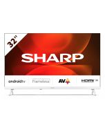 Sharp 32FH2 - 32 inch HD-Ready Android TV - Wit