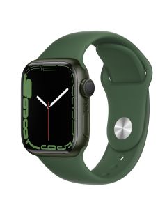 Apple Watch Series 7 GPS - 41mm - groen - sportbandje