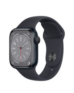 Apple Watch Series 8 GPS - 41mm - Middernacht met Middernacht sportbandje