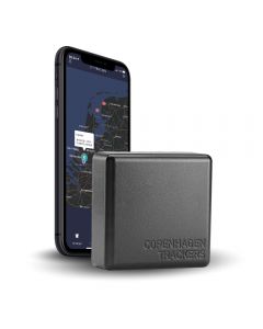 Cobblestone waterdichte GPS tracker zonder abonnement kosten - zwart