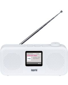 Imperial Dabman 16 wit DAB+ stereo radio