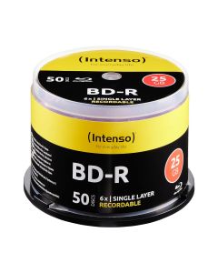 (Intenso) BD-R Blu-ray disc - cakebox (50)