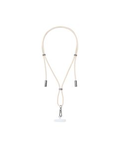 (Intenso) Telefoonkoord met USB-C naar USB-C oplaadkabel – beige