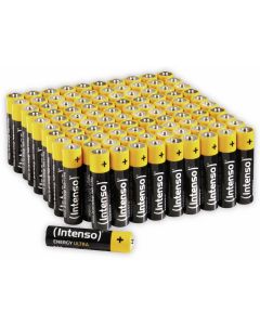 Intenso Energy Ultra AAA (LR03) batterijen - 100 stuks mega voordeel verpakking (7501910MP)