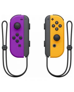 Nintendo Switch Joy-Con - Neon Lila/Neon Oranje