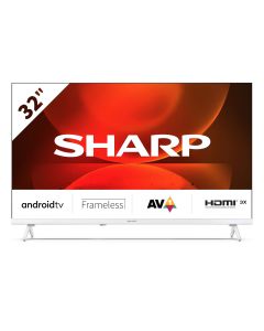 Sharp 32FH2 - 32 inch HD-Ready Android TV - Wit