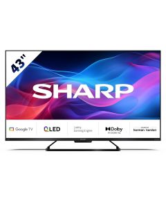 Sharp Aquos 43GR8265 - 43 inch 144Hz 4K UHD QLED met Google TV - 2024