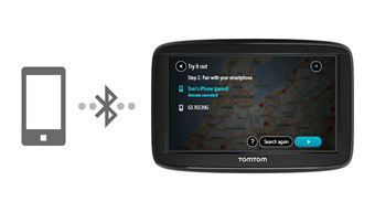 TomTom Services via Smartphone